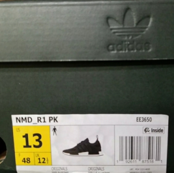 Adidas NMD R1 Primeknit OG Knit "Ash Grey" Shoes - Picture 13 of 13